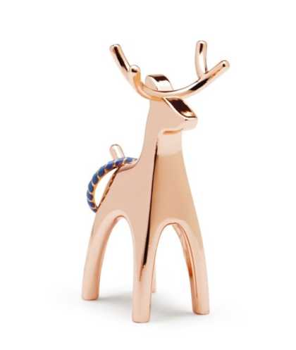 Stojánek na prstýnky Umbra Anigram Reindeer – měděný