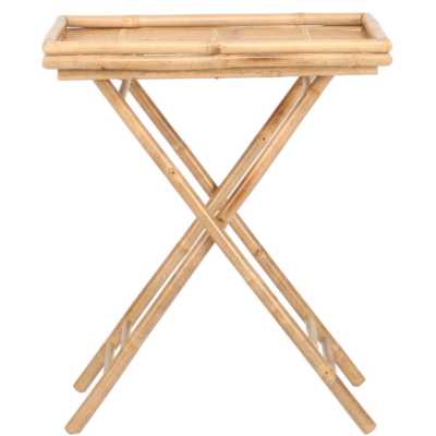 Bambusový plážový stolek malý