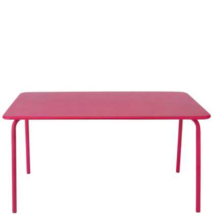 Červený stůl Calypso